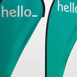 Teardrop Flags - Beach Flags