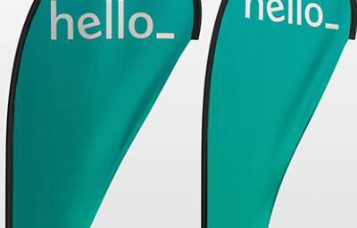 Teardrop Flags - Beach Flags