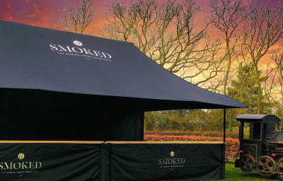 "Smoketrain" & Tent"