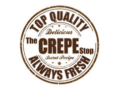 The Crepe Stop logo