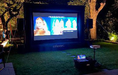 Garden Cinema Hire