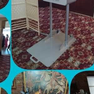 freestanding booth