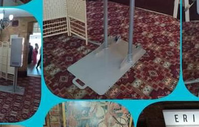 freestanding booth