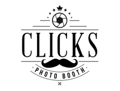 Clicks photobooth logo