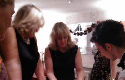 Counting up the winnings!