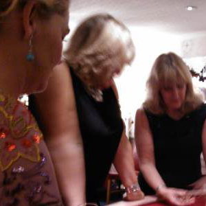 Counting up the winnings!