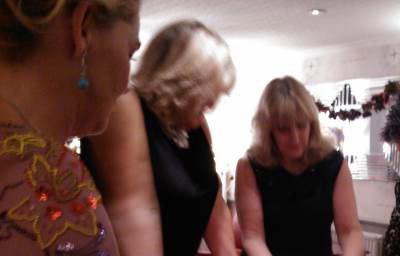 Counting up the winnings!