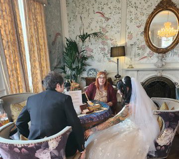 Indoor wedding