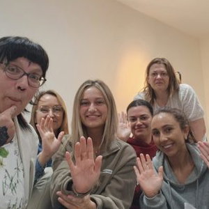 Palm reading get together with no theme