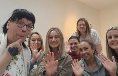Palm reading get together with no theme
