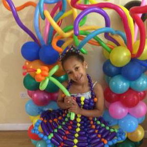 Circus theme dress