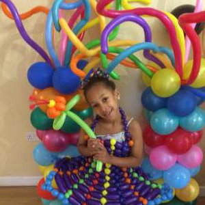 Circus theme dress