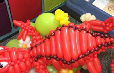 This red Gecko was for the company GeckoRouge