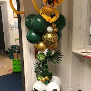 Jungle theme display 