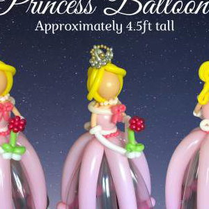 Large balloon princess