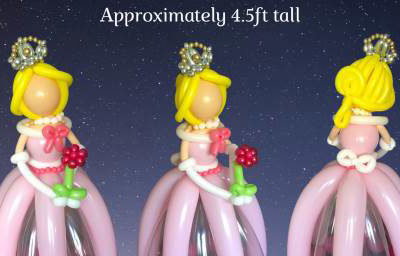 Large balloon princess