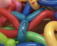 Balloon made by the chidren I taught at a school