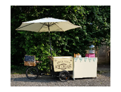 Derbyshire Ice Cream Bike logo