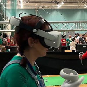 Next Generation Laser Tag Arena with Free Roam VR