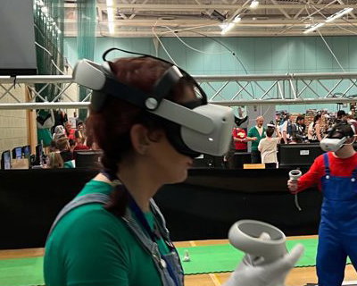 Next Generation Laser Tag Arena with Free Roam VR