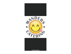 Manders catering logo