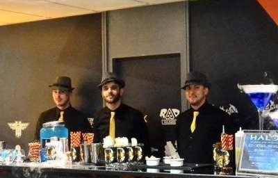 5m Mobile Bar Branded