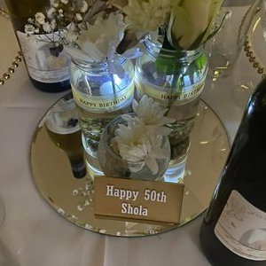 Personalised Centrepieces 