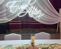Neon Sign & Backdrop
