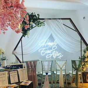 Wedding Fayre Set Up