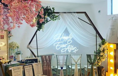 Wedding Fayre Set Up