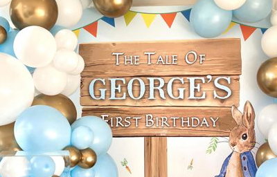 First Birthday Party Balloons