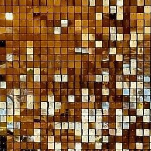 Gold shimmer wall