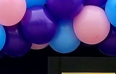 Balloon Arch for MedPharm Guildford