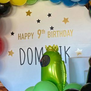 Among us birthday balloon decorations