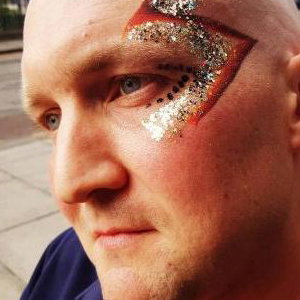 Mens face painting