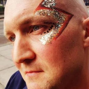 Mens face painting