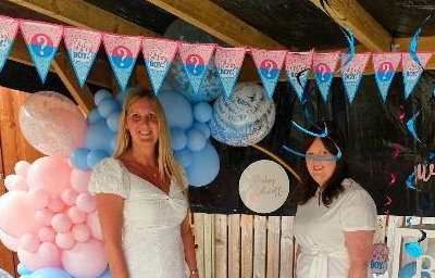 Themed party set-up