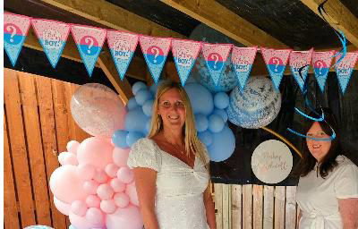 Themed party set-up