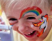 Kids facepainting