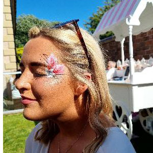Adult face art