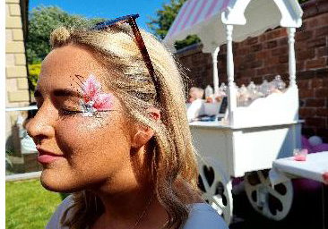 Adult face art