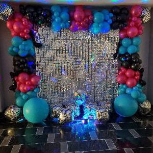 Sequin wall