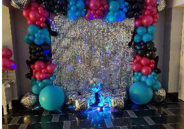 Sequin wall