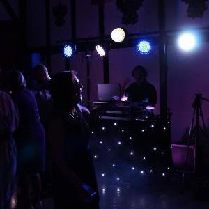 Black Star Cloth & Par Can Lights
