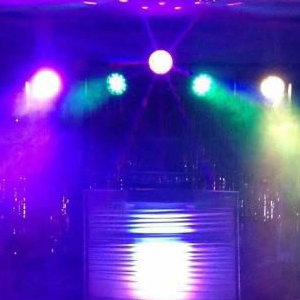 Par Cans & Mirror Ball