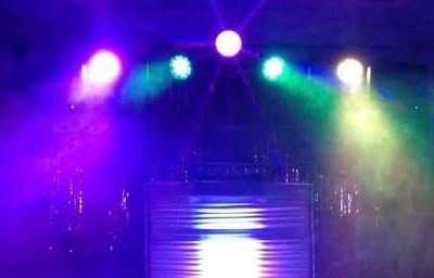 Par Cans & Mirror Ball
