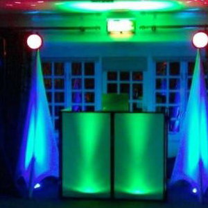 Colour Change inc Mirror Balls