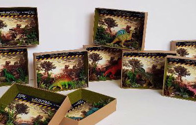 Dinosaur party invitations