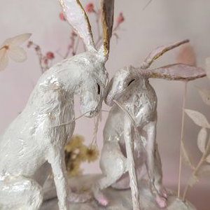 Cake topper closeup