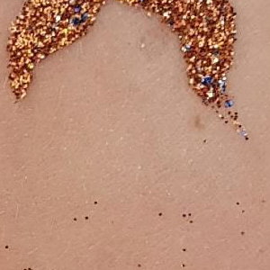 Sun Glitter tattoo
